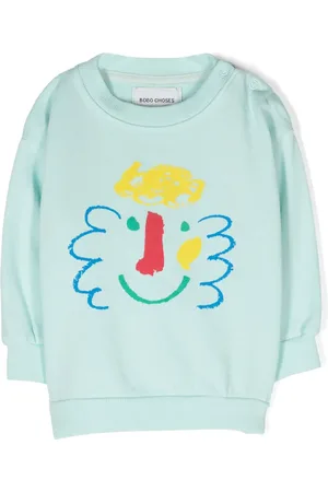 Bobo Choses Graphic-print organic cotton sweatshirt