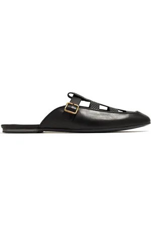 Neil Barrett Cut-out leather mules