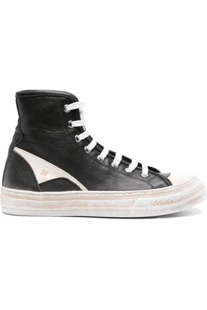 Moma High-top leather sneakers