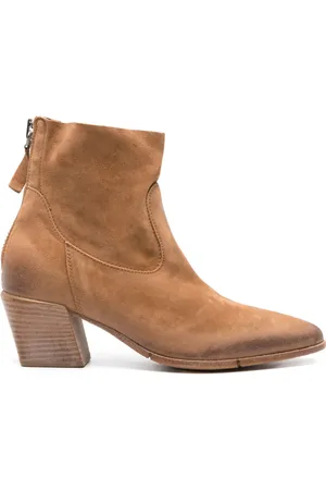 Moma Suede panelled ankle boots