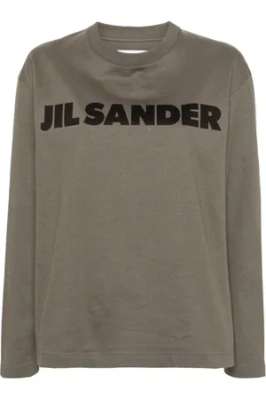 Jil Sander Logo-print long sleeve T-shirt