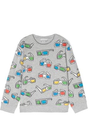 Stella McCartney Graphic-print cotton sweatshirt