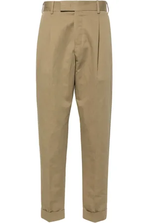 PT Torino Mid-rise tapered trousers