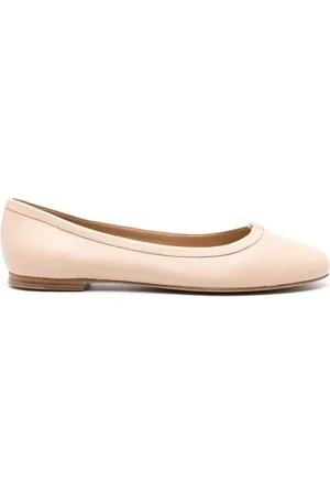 Chloé Marcie leather ballerina shoes