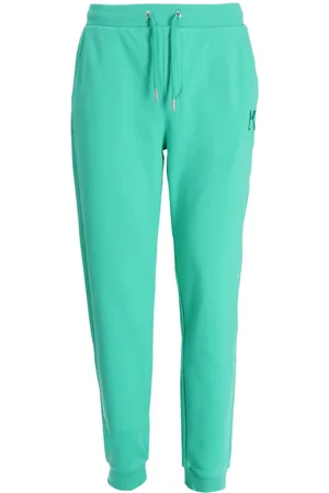 Karl Lagerfeld Logo-embroidery cotton-blend track pants