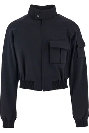 Salvatore Ferragamo Cropped bomber jacket