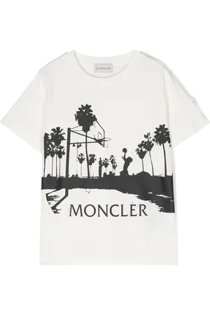 Moncler Graphic-print cotton T-shirt