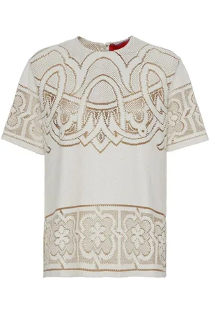 La DoubleJ Lacey House embroidered T-shirt