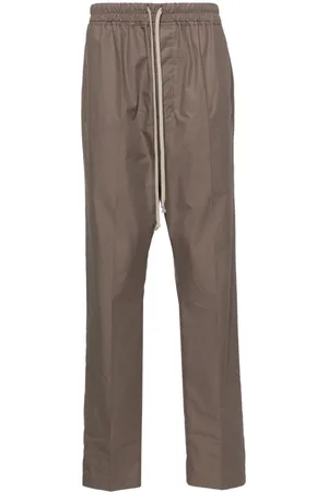 Rick Owens Forever Drawstring drop-crotch trousers