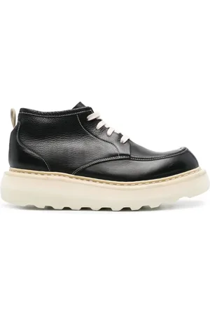 Premiata 32080 leather platform boots
