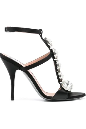 Moschino 110mm gem-embellished sandals