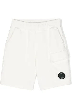 C.P. Company Lens-embellished track shorts