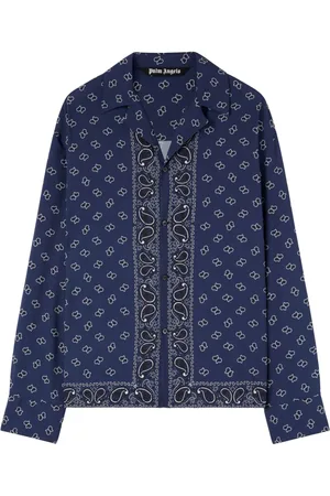 Palm Angels Paisley-print long-sleeve shirt