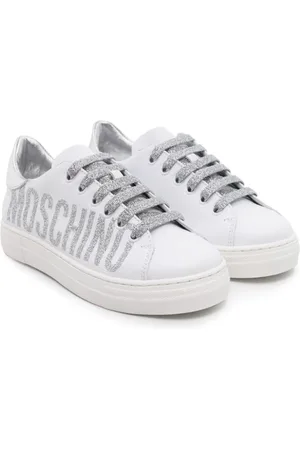 Moschino Logo-print lace-up sneakers