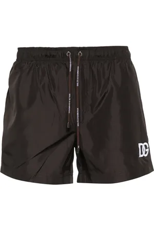 Dolce & Gabbana Logo-appliqué swim shorts