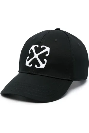 OFF-WHITE Arrows-embroidered cotton cap