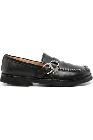 Premiata Leather buckle loafers