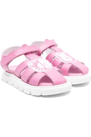 Moschino Teddy Bear leather sandals