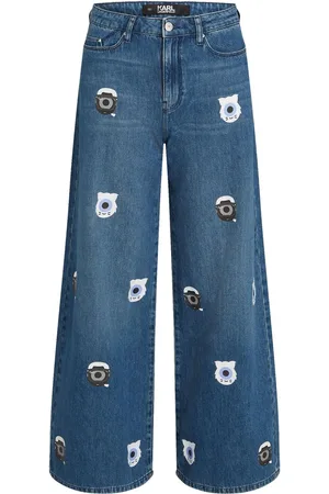 Karl Lagerfeld X Darcel Disappoints graphic-print jeans