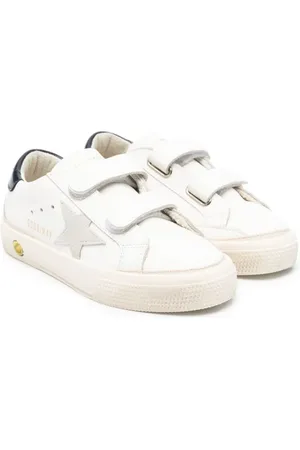 Golden Goose Star-patch leather sneakers