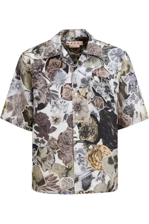 Marni Floral-print silk shirt