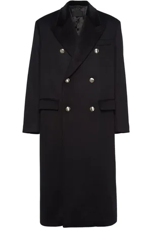 Prada Double-breasted cashmere coat