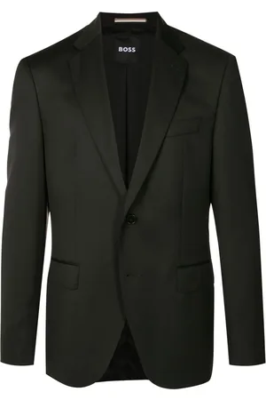 HUGO BOSS Single-breasted fitted blazer