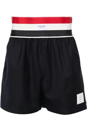 Thom Browne RWB-stripe wool shorts