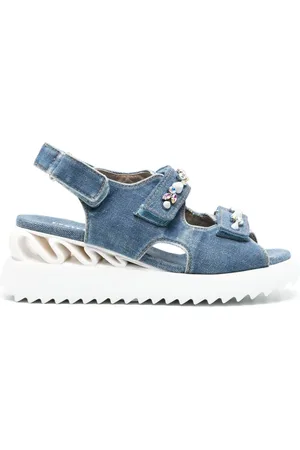 LE SILLA Yui denim sandals
