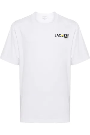 Lacoste Graphic-print cotton T-shirt