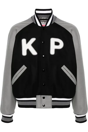 Kenzo Logo-appliqué bomber jacket