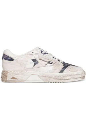 Reebok Club C logo-patch sneakers