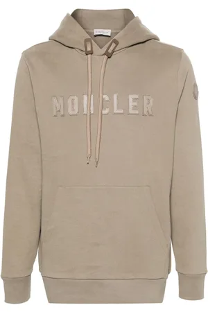 Moncler Logo-patch cotton hoodie