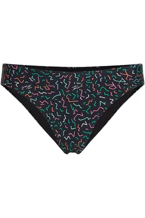 Karl Lagerfeld Geometric-print bikini bottoms