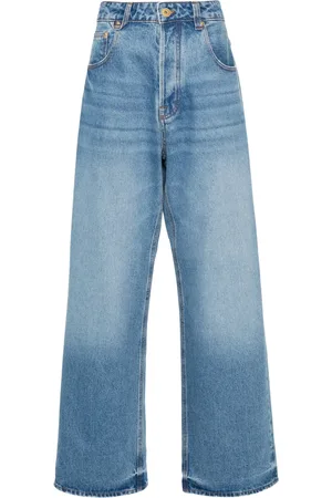 Jacquemus N??mes mid-rise wide jeans