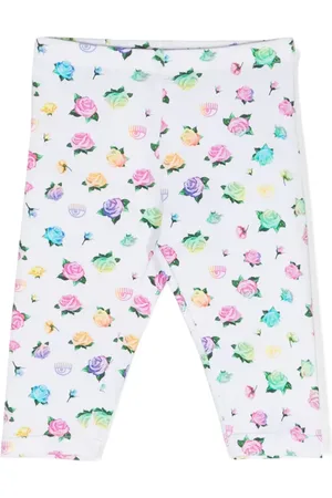 Chiara Ferragni Floral-print stretch-cotton leggings