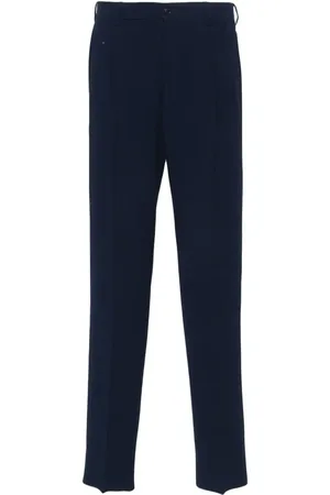 Giorgio Armani Textured tapered trousers