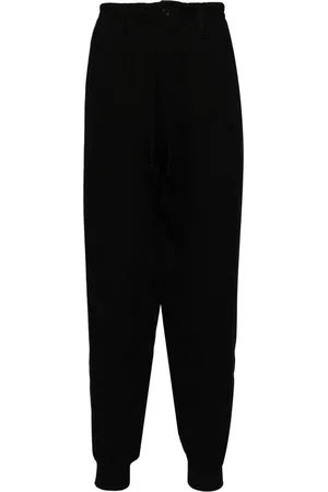 YOHJI YAMAMOTO Drop-crotch track pants