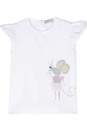 Il gufo Mouse-print T-shirt