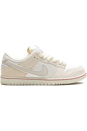 Nike Dunk Low Mystic Red/Cargo Khaki/White Sneakers - Farfetch