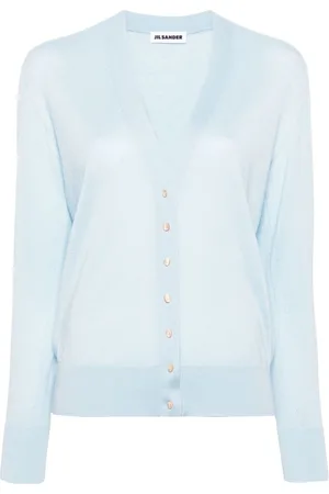Jil Sander V-neck fine-knit cardigan
