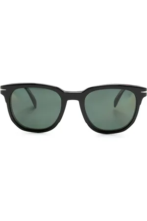 DB EYEWEAR BY DAVID BECKHAM Tortoiseshell square-frame sunglasses