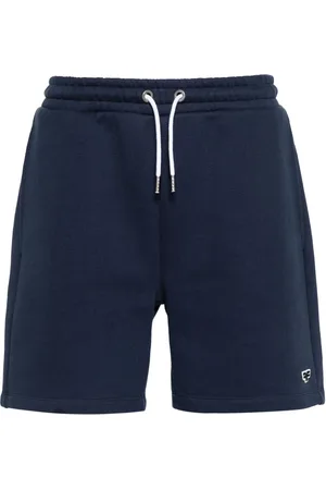 Fursac Logo-appliqué track shorts