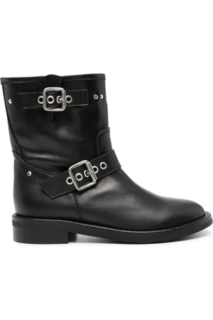 Via Roma Leather ankle boots