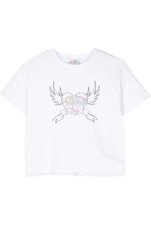 Chiara Ferragni Rhinestone-logo cotton T-shirt