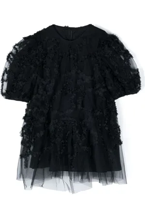 JNBY by JNBY Floral-embroidered tulle dress