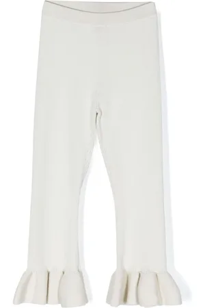 JNBY by JNBY Ruffled knitted trousers
