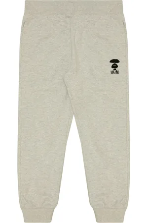 A Bathing Ape Logo-embroidered track pants
