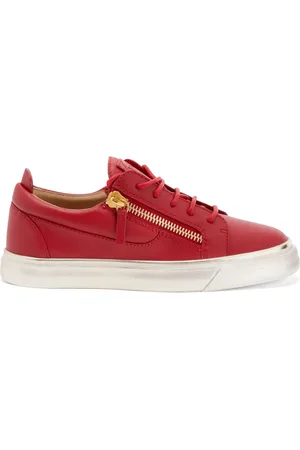 Giuseppe Zanotti Gail zip-fastening leather sneakers