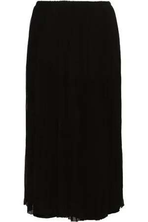 Fabiana Filippi Plissé midi skirt